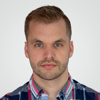 Portrait photo of Kristoffer Forsgren